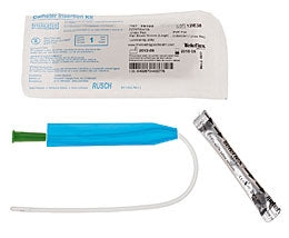 Intermittent Catheter Kit FloCath® Quick™ Closed System / Straight 14 Fr. Without Balloon Hydrophilic Coated Silicone