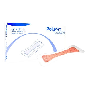 PolyMem Adhesive Film Flexible Knee Dressing