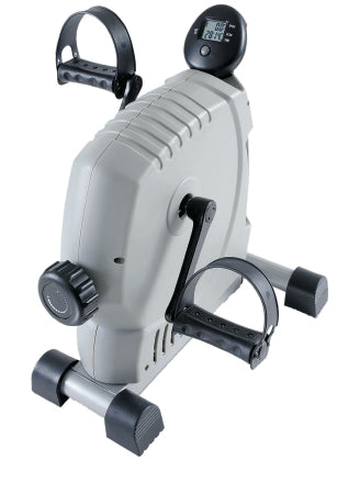 Pedal Exerciser CanDo® Magneciser™ Portable Adjustable Resistance Levels 10 X 16 X 18 Inch Black /Gray