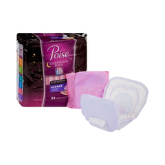 Bladder Control Pad Poise® 16.2 Inch Length Heavy Absorbency Absorb-Loc® Core One Size Fits Most Adult Female Disposable