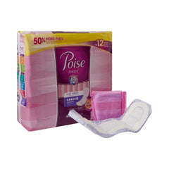 Bladder Control Pad Poise® 15.9 Inch Length Heavy Absorbency Absorb-Loc® Core One Size Fits Most Adult Female Disposable