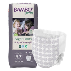 Female Youth Training Pants Bambo® Dreamy Pull On with Tear Away Seams Disposable Heavy Absorbency