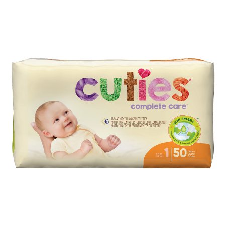 Unisex Baby Diaper Cuties® Disposable Heavy Absorbency