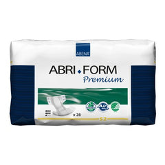 Unisex Adult Incontinence Brief Abri-Form™ Premium S2 Small Disposable Heavy Absorbency