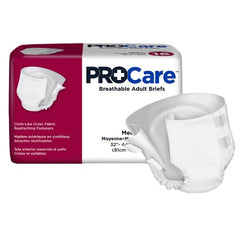 Unisex Adult Incontinence Brief ProCare™ Disposable Heavy Absorbency