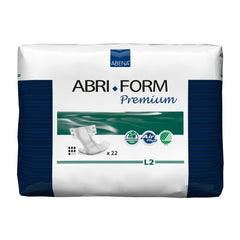 Unisex Adult Incontinence Brief Abri-Form™ Premium L2 Large Disposable Heavy Absorbency