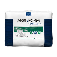 Unisex Adult Incontinence Brief Abri-Form™ Premium L1 Large Disposable Moderate Absorbency