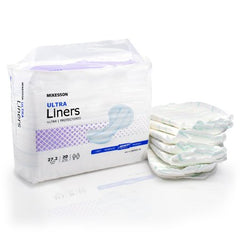 Incontinence Liner Ultra 27-1/5 Inch Length Heavy Absorbency Polymer Core One Size Fits Most Adult Unisex Disposable