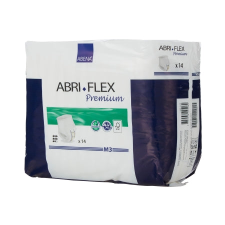 Unisex Adult Absorbent Underwear Abri-Flex™ Premium M3 Pull On with Tear Away Seams Disposable Heavy Absorbency