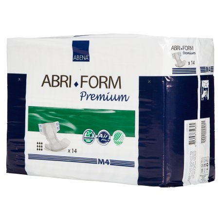 Unisex Adult Incontinence Brief Abri-Form™ Medium Premium  Disposable Heavy Absorbency