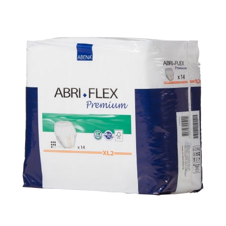 Unisex Adult Absorbent Underwear Abri-Flex™ Premium  Pull On with Tear Away Seams  Disposable Heavy Absorbency