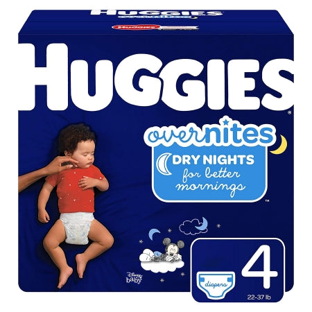 Unisex Baby Diaper Huggies® Overnites Disposable Heavy Absorbency