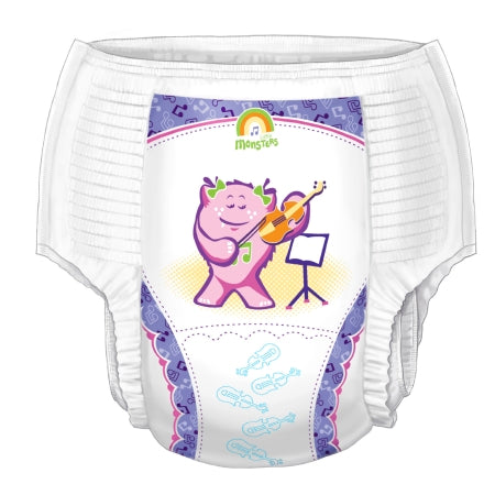 Female Youth Training Pants Curity™ Pull On with Tear Away Seams  Disposable Heavy Absorbency