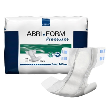 Unisex Adult Incontinence Brief Abri-Form™ Premium M0 Medium Disposable Moderate Absorbency