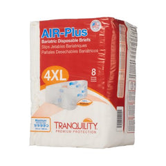 Unisex Adult Incontinence Brief Tranquility® AIR-Plus™ Bariatric  Disposable Heavy Absorbency