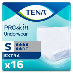 Unisex Adult Absorbent Underwear TENA® ProSkin™ Extra Protective Pull On with Tear Away Seams Disposable Moderate Absorbency