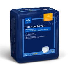 Unisex Adult Absorbent Underwear Protection Plus® Overnight Pull On with Tear Away Seams X-Large Disposable Heavy Absorbency