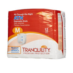 Unisex Adult Incontinence Brief Tranquility® ATN  Disposable Heavy Absorbency