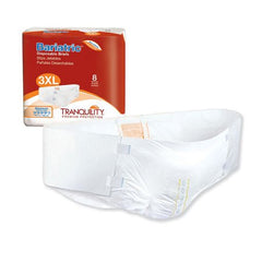 Unisex Adult Incontinence Brief Tranquility® Bariatric 3X-Large Disposable Heavy Absorbency