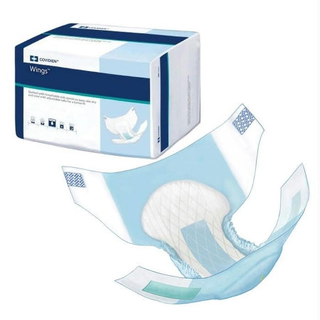 Unisex Adult Incontinence Brief Wings™ Ultra Small Disposable Heavy Absorbency