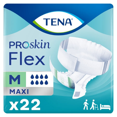 Unisex Adult Incontinence Belted Undergarment TENA® ProSkin™ Flex Maxi Disposable Heavy Absorbency