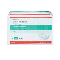 Unisex Adult Incontinence Brief Wings™ Disposable Heavy Absorbency