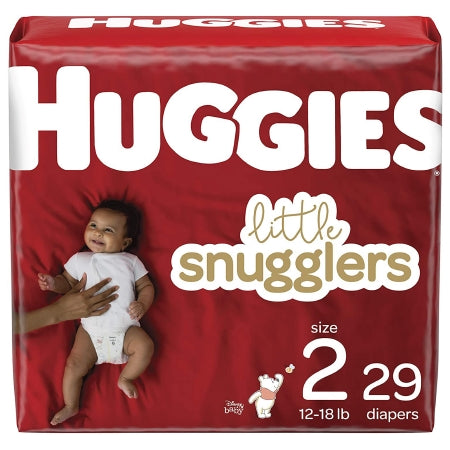 Unisex Baby Diaper Huggies® Little Snugglers Disposable Moderate Absorbency